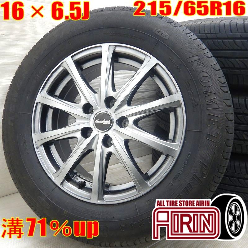 KENDA（ケンダ） 中古 タイヤホイールセット 215/65r16 Euro speed 4本 