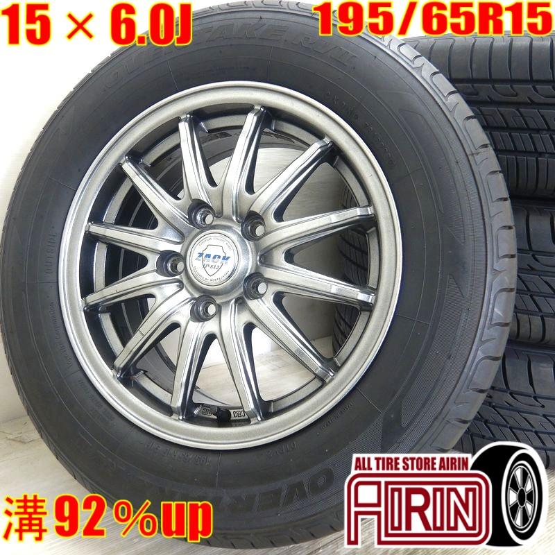 オートバックス（AUTOBACS） 中古 195/65r15 ZACK JP-812 4本 