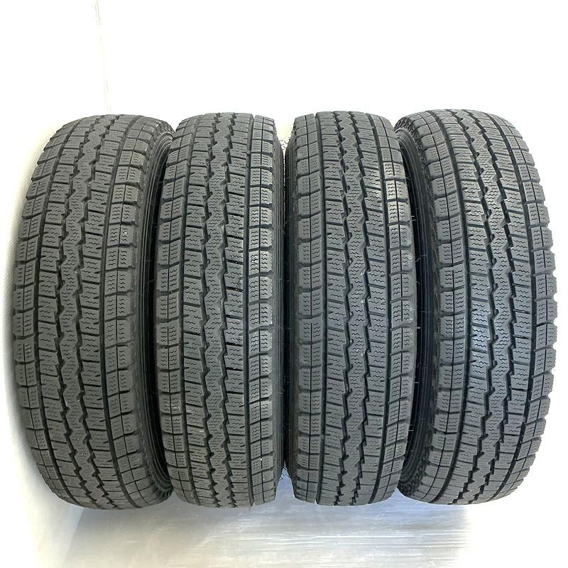 ◇送料込み◇ 145/80R12 新品タイヤ中古ホイール4本 中古 ホイールタイヤ 4本 145/80R12 2024年製 トピー M74