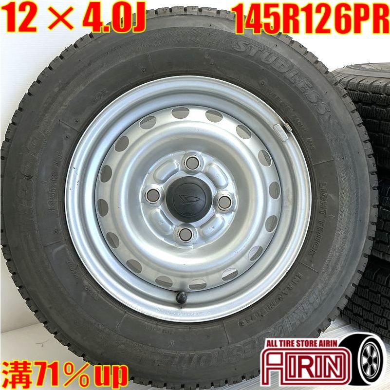 BRIDGESTONE（ブリヂストン） 中古 タイヤホイールセット 145r12 6pr 