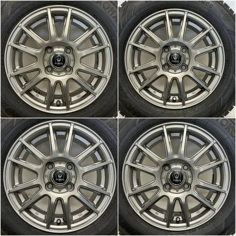 ヨコハマタイヤ（YOKOHAMA TIRE） 中古 タイヤホイールセット 185 