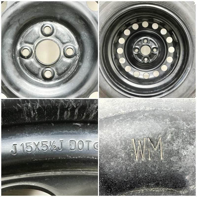 BRIDGESTONE（ブリヂストン） 中古 175/65r15 トヨタ アクア 純正 WM 4