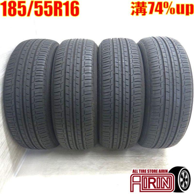 中古タイヤ 185/55r16 タイヤ ブリヂストン エコピア EP150 4本セット 