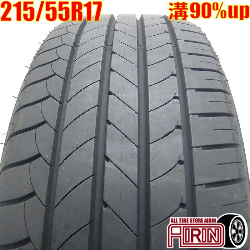グッドイヤー（GOODYEAR） 中古タイヤ 215/55r17 タイヤ エフィシェン 