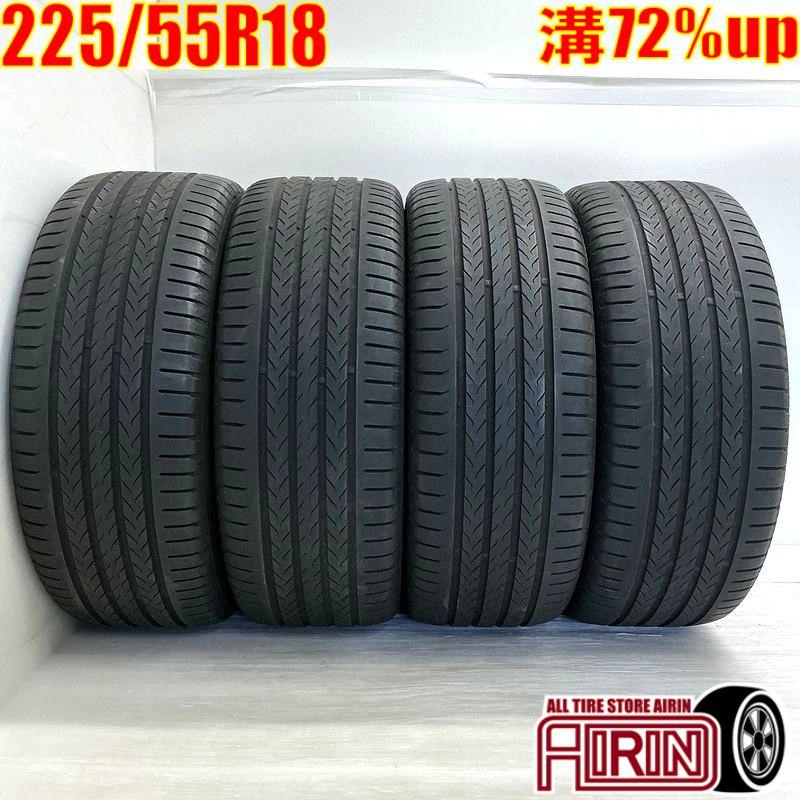 コンチネンタル（CONTINENTAL） 中古タイヤ 225/55r18 エコ コンタクト 