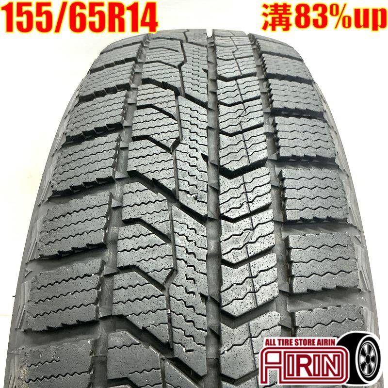 □スタッドレス□155 65 14□ダイハツ純正□7～9分山□京都