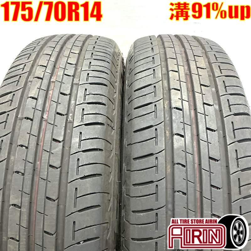 BRIDGESTONE（ブリヂストン） 中古タイヤ 175/70r14 タイヤ エコピア 