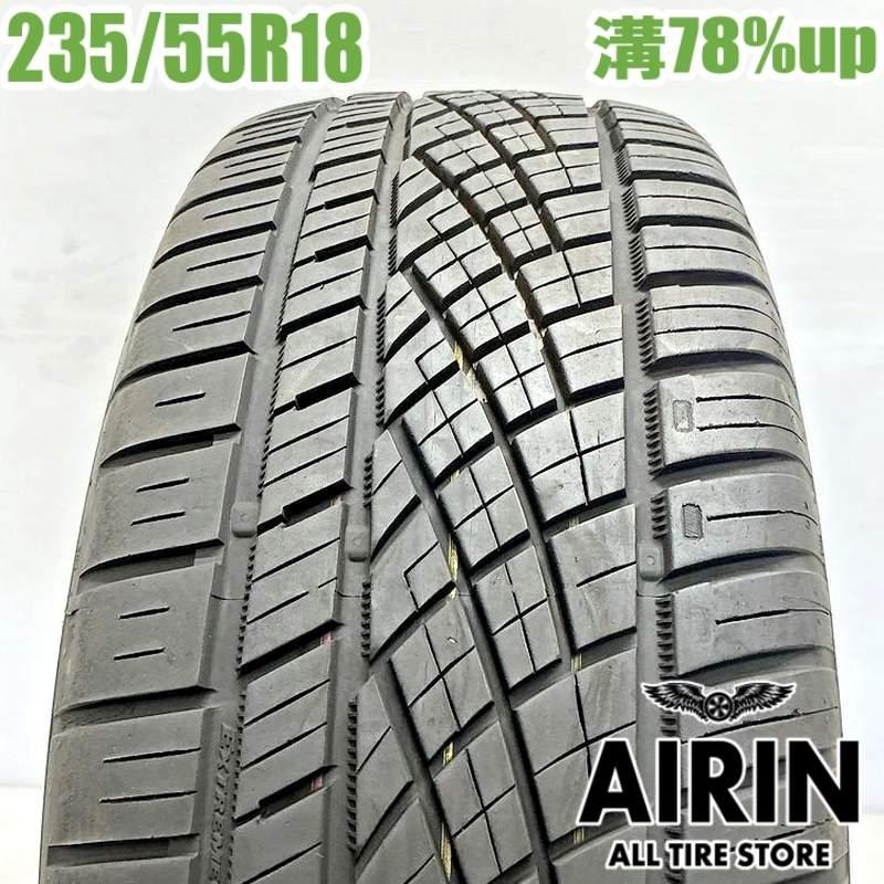 コンチネンタル（CONTINENTAL） 中古タイヤ 235/55r18 タイヤ 