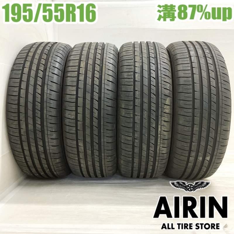 KENDA（ケンダ） 中古タイヤ 195/55r16 タイヤ ケネティカ エコ 4本 