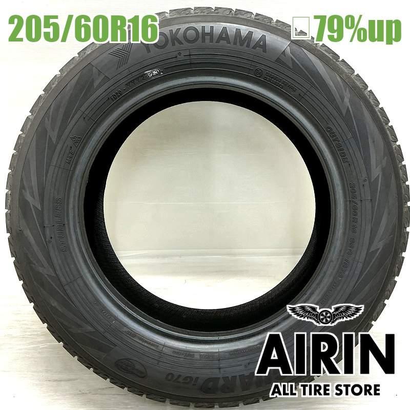 ヨコハマタイヤ（YOKOHAMA TIRE） 中古タイヤ 205/60r16 スタッドレス 