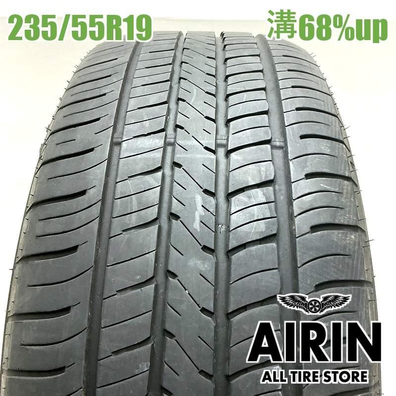 DUNLOP（ダンロップ） 中古タイヤ 235/55r19 タイヤ グラントレック 