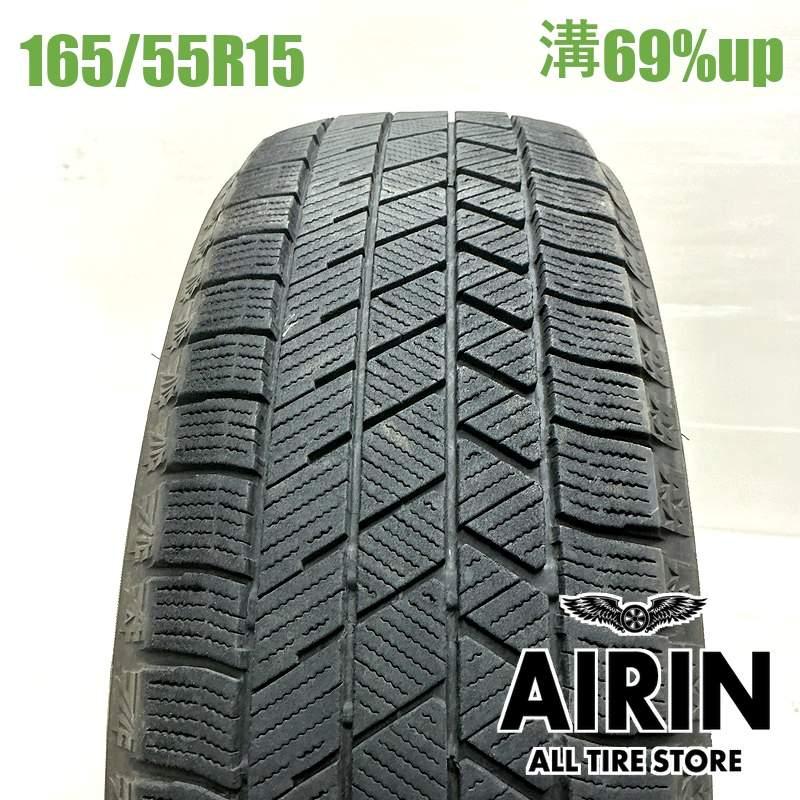 BRIDGESTONE（ブリヂストン） 中古タイヤ 165/55r15 スタッドレス