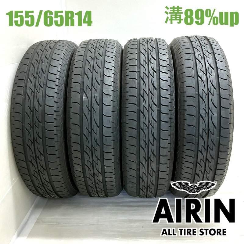 BRIDGESTONE（ブリヂストン） 中古タイヤ 155/65r14 タイヤ ネクスト 