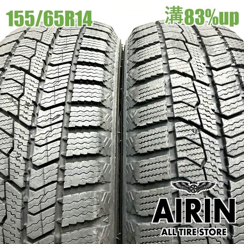 TOYO TIRES（トーヨータイヤ） 中古タイヤ 155/65r14 スタッドレス