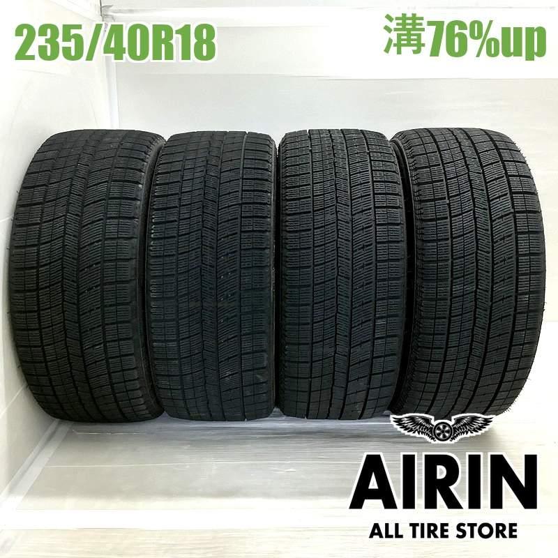 NANKANG（ナンカン） 中古タイヤ 235/40r18 スタッドレスタイヤ アイス 