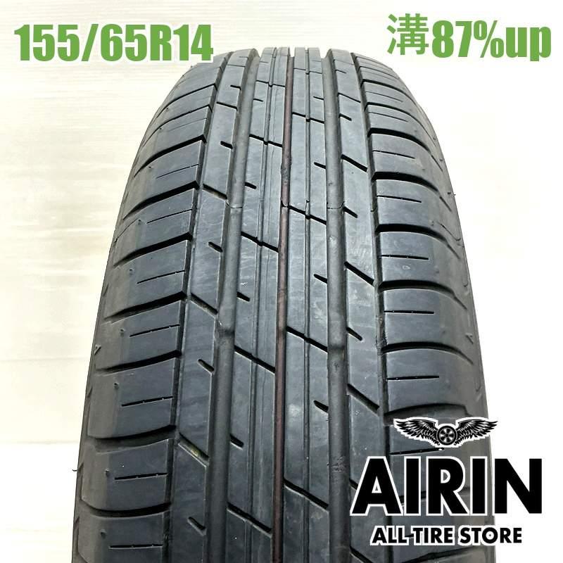 BRIDGESTONE（ブリヂストン） 中古タイヤ 155/65r14 タイヤ エコピア 