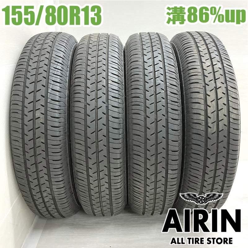中古タイヤ 155/80r13 タイヤ セイバーリング SL101 4本セット パッソ 