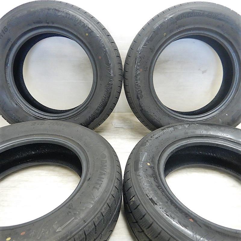 中古タイヤ 215/70R16 スタッドレスタイヤ DAVANTI WINTOURA SUV 4本セット RAV4 クルーガー アウトランダー デリカD:5 中古 16インチ｜airin-yshop｜02