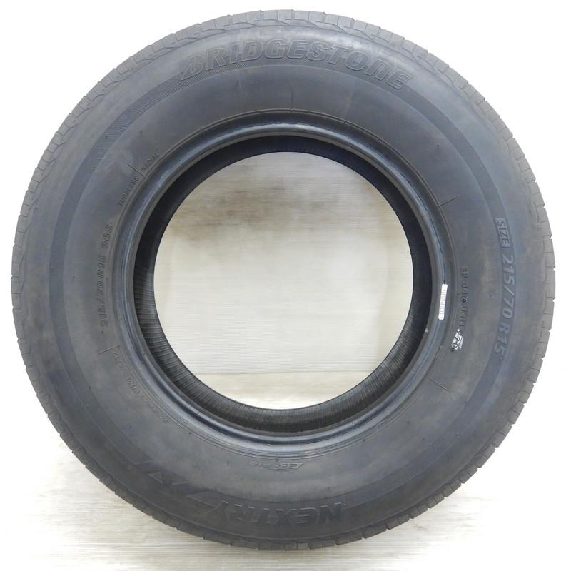 中古タイヤ 215/70R15 サマータイヤ BRIDGESTONE NEXTRY 2本セット ハイエース レジアスエース エクストレイル 中古 15インチ｜airin-yshop｜02