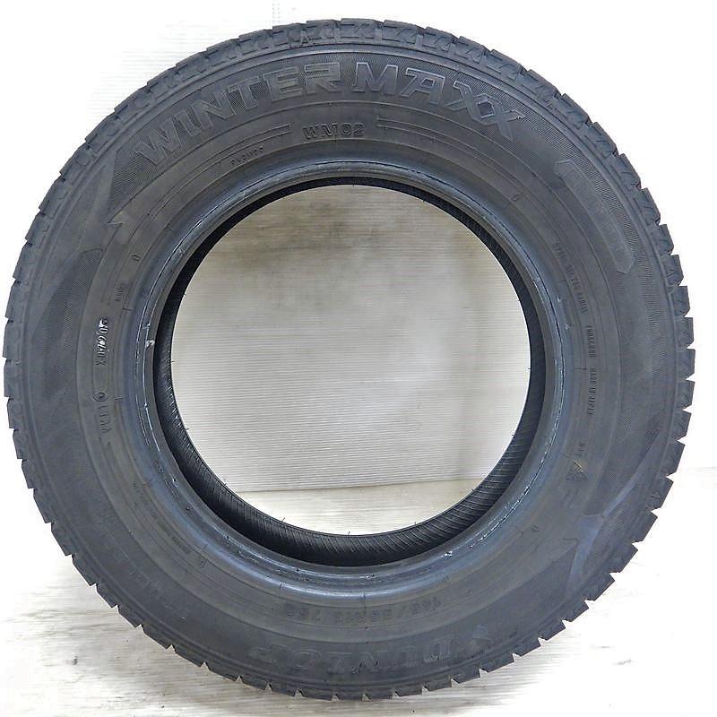 中古タイヤ 145/80R13 スタッドレスタイヤ DUNLOP WINTER MAXX(WM02) 2本セット モコ キャロル フレアワゴン プレオ タント 中古 13インチ｜airin-yshop｜02