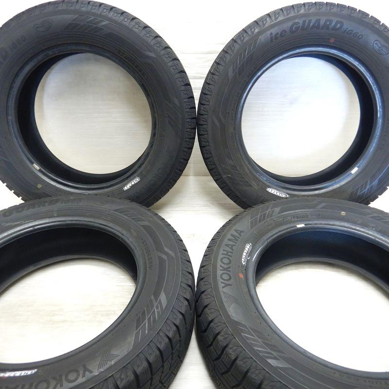 中古タイヤ 175/70r14 スタッドレスタイヤ YOKOHAMA iceGUARD 6 IG60 4本セット ヤリス カローラ シエンタ ヴィッツ 中古 14インチ｜airin-yshop｜02