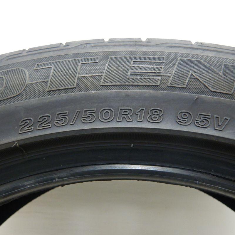 中古タイヤ 225/50r18 タイヤ BRIDGESTONE POTENZA RE050A 1本 単品 C-HR エスティマ エリシオン ヴェゼル 中古 18インチ｜airin-yshop｜04