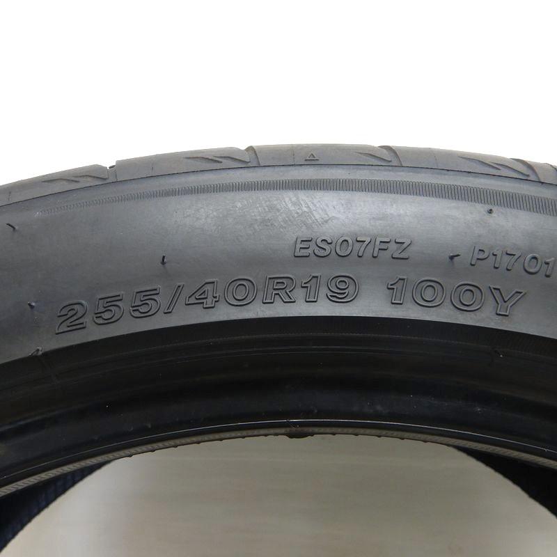 中古タイヤ 255/40r19 タイヤ ブリヂストン ポテンザ S007A 1本 単品 スバル レガシィ 日産フェアレディZ ボルボ S90 中古 19インチ｜airin-yshop｜04