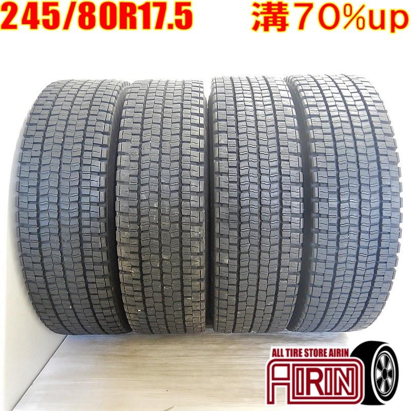 ブリヂストントラック用サマータイヤ245／80R17.5 133／131J ホイール