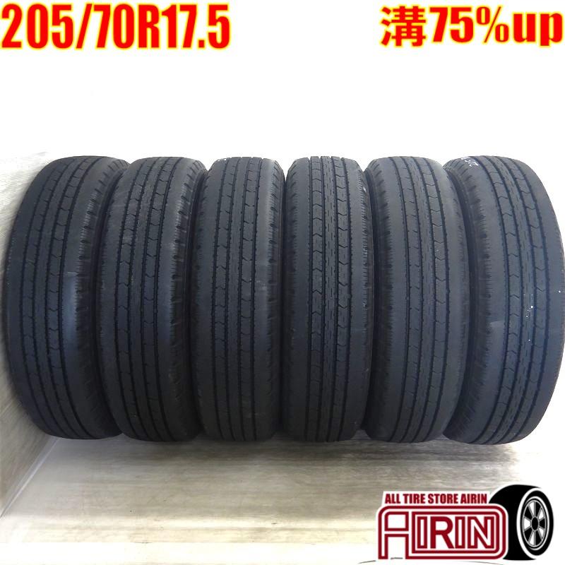 BRIDGESTONE 中古タイヤ 205/70R17.5 115/113L ブリヂストン エコピア 