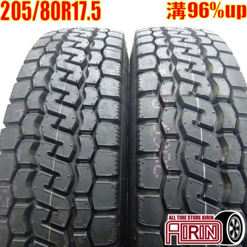 中古タイヤ 205/80R17.5 120/118N ブリヂストン エコピア M812 2 