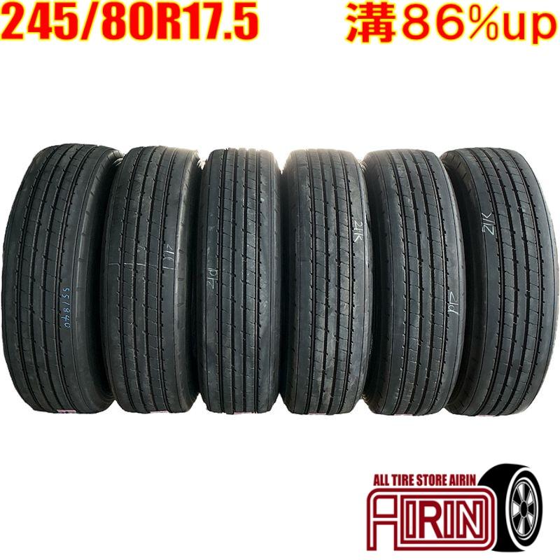 BRIDGESTONE（ブリヂストン） 中古タイヤ 245/80R17.5 133/131J アール 