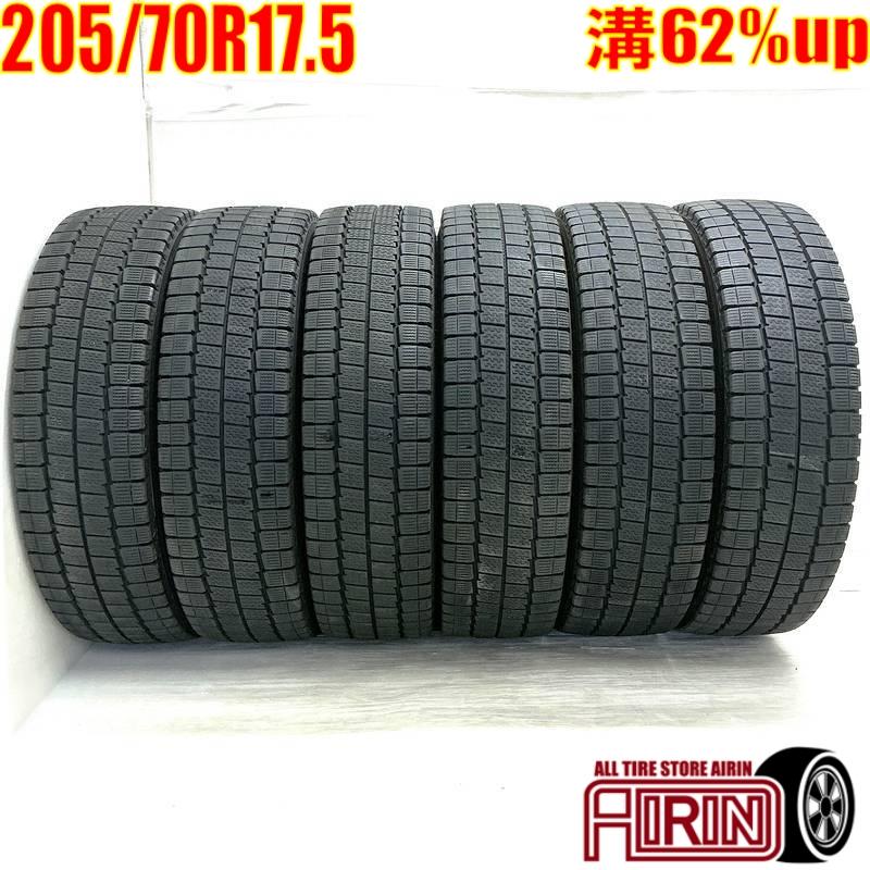 205/70R17.5 115/113 12PR スタッドレス 6本セット 【公式通販】