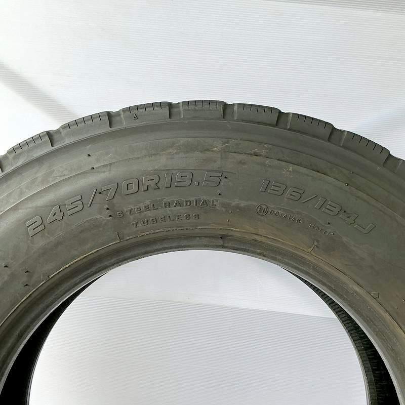 DUNLOP（ダンロップ） 中古タイヤ 245/70R19.5 136/134J エスピー680 1 