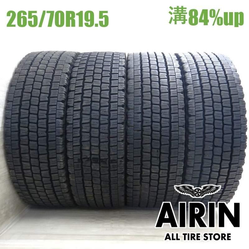 DUNLOP（ダンロップ） 中古タイヤ 265/70R19.5 140/138J エスピー081