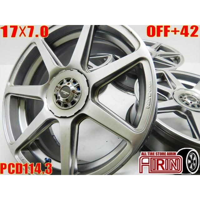 17インチ アルミ RAYS VERSUSマルチタイプ 4本 エクストレイル  