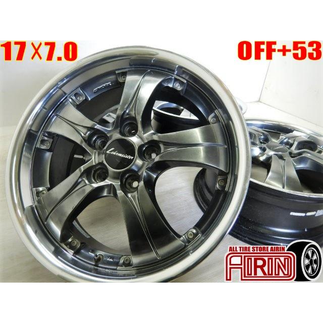 17インチ アルミホイール ワーク レアマイスター 中古 4本セット アルテッツァ オーリス ブレイド Cx 5 Cx 3 オデッセイ アルミ ホイール W1641 タイヤホイール販売のあいりん 通販 Yahoo ショッピング