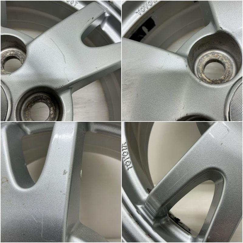 中古 アルミホイール 15インチ トヨタ プリウス 純正 4本セット