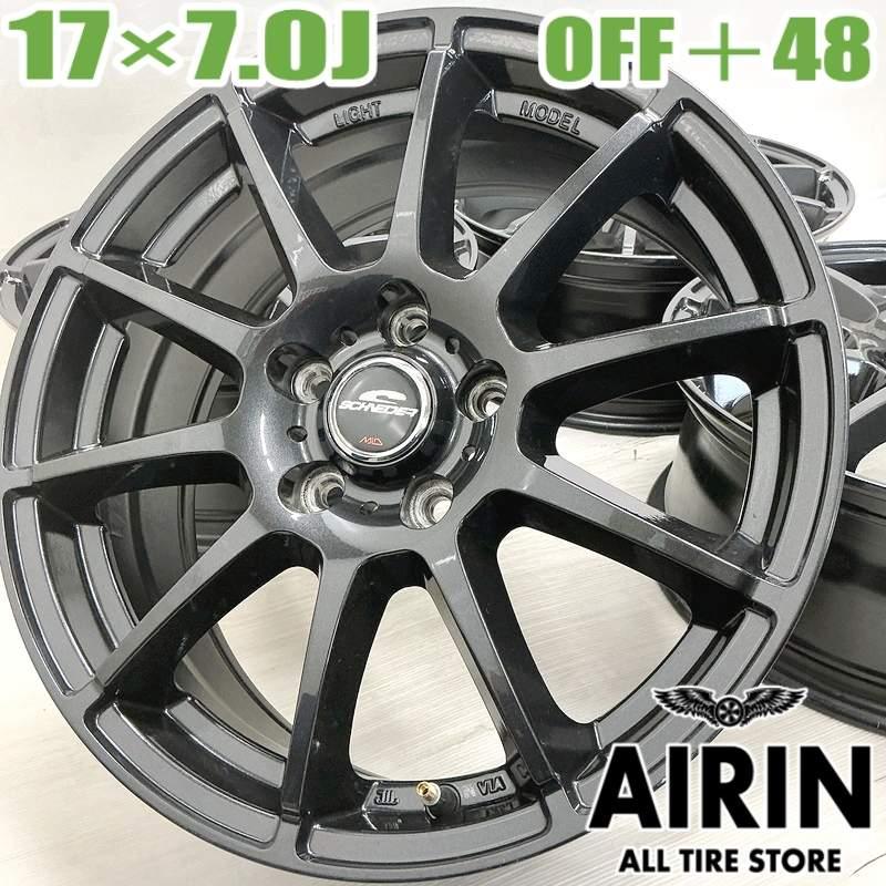 SCHNEIDER 17インチ アルミホイール タイヤ付き 4本セット SCHNEIDER 17インチ アルミホイール タイヤセット 4本