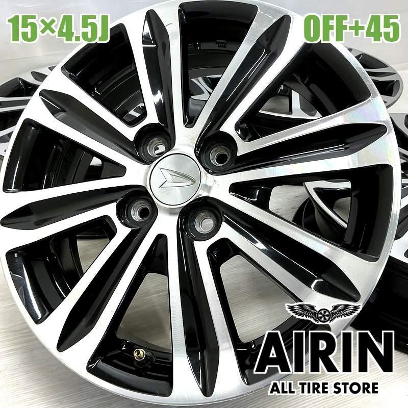 タントカスタム 純正 15インチ アルミホイール 4本セット 中古 アルミホイール 15インチ ダイハツ タントカスタム 純正 4本