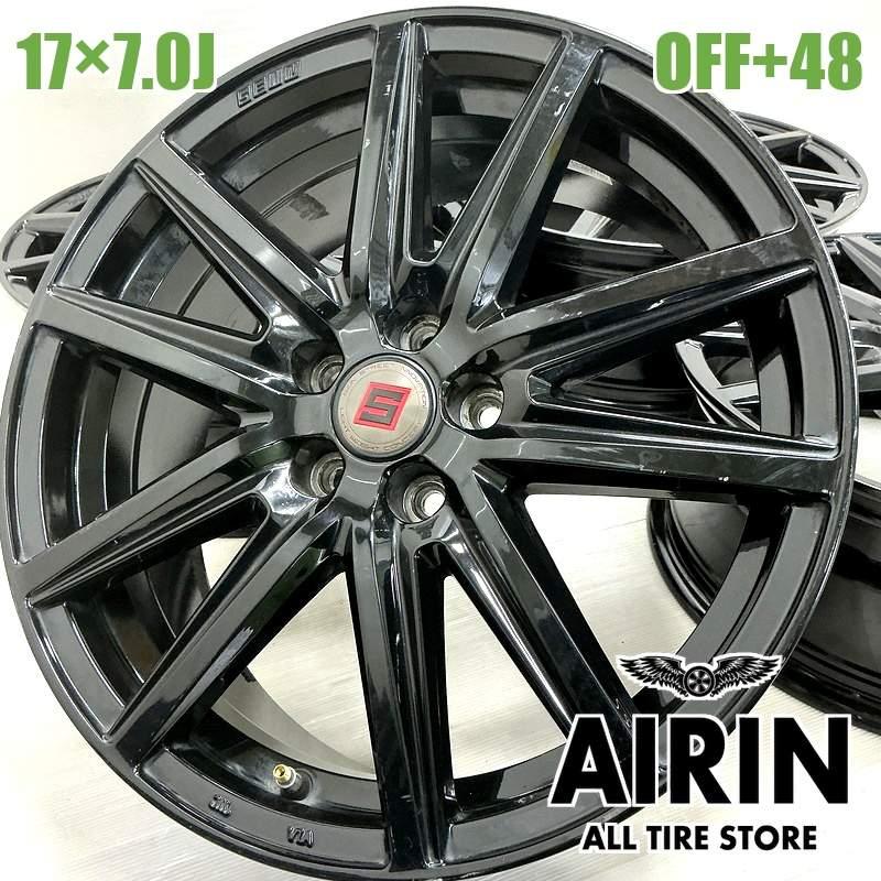 中古 アルミホイール 17インチ SEIN 4本セット シエンタ プリウスPHV 