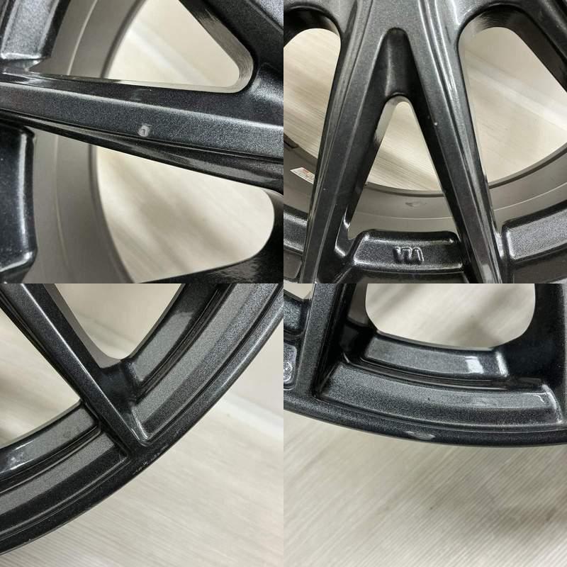 中古 アルミホイール 17インチ VELVA SPORT Z 4本セット インプレッサ