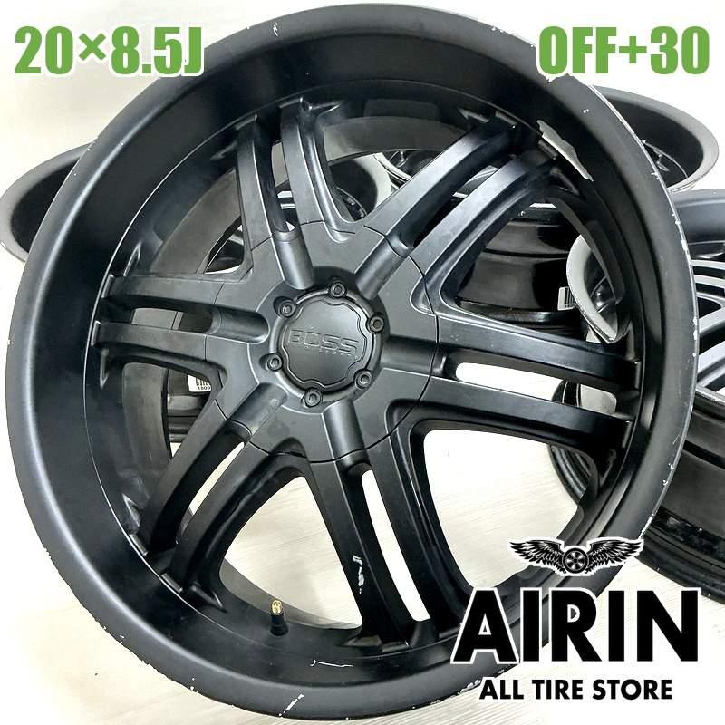 中古 アルミホイール 20インチ BOSS ボス 4本セット 不明 などに 