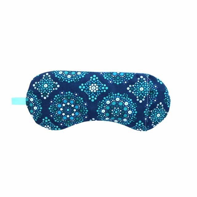 ソルトアイピロー Mandala Drops Midnight ネイビー アイピロー アイケア プレゼント ギフト プレゼント ひんやり 夏グッズ おしゃれ 夏雑貨 ギフトショップ Anniversary World 通販 Yahoo ショッピング