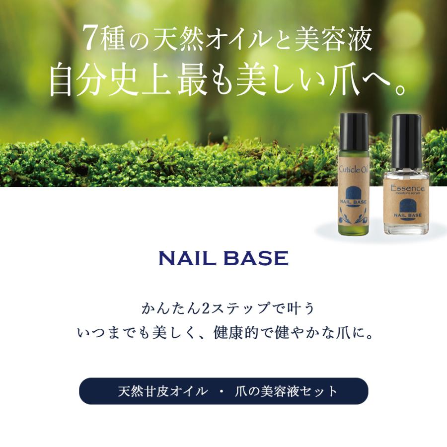 Nail Base キューティクルオイルと爪の美容液のセット 美容液 ネイルケア 天然オイル 自爪 セルフネイル セルフケア 国産 女性 ギフト プレゼント ギフトショップ Anniversary World 通販 Yahoo ショッピング