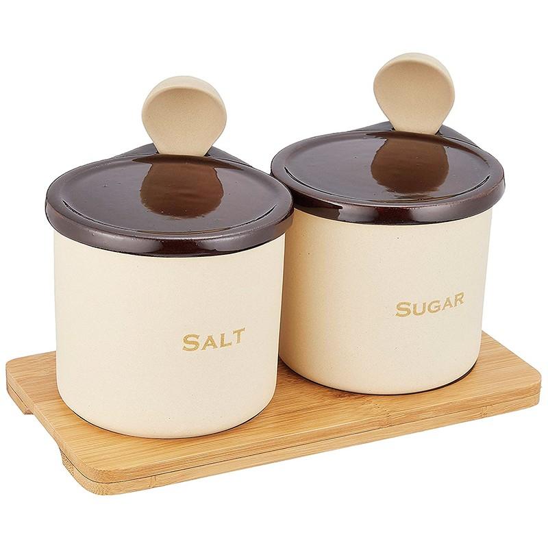 送料無料 イシガキ産業 ソルト シュガーポットセット 300ml スプーン 木台付き キッチンツール 乾燥 水切り プレゼント 保存容器 調味料容器 ギフトショップ Anniversary World 通販 Yahoo ショッピング
