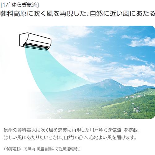 CS-251DFL-W 主に8畳用 内部クリーンでエアコン内部のカビを抑制して、いつも清潔。冷房の快適性が向上した、シンプルモデル。