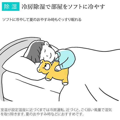 CS-251DFL-W 主に8畳用 内部クリーンでエアコン内部のカビを抑制して、いつも清潔。冷房の快適性が向上した、シンプルモデル。