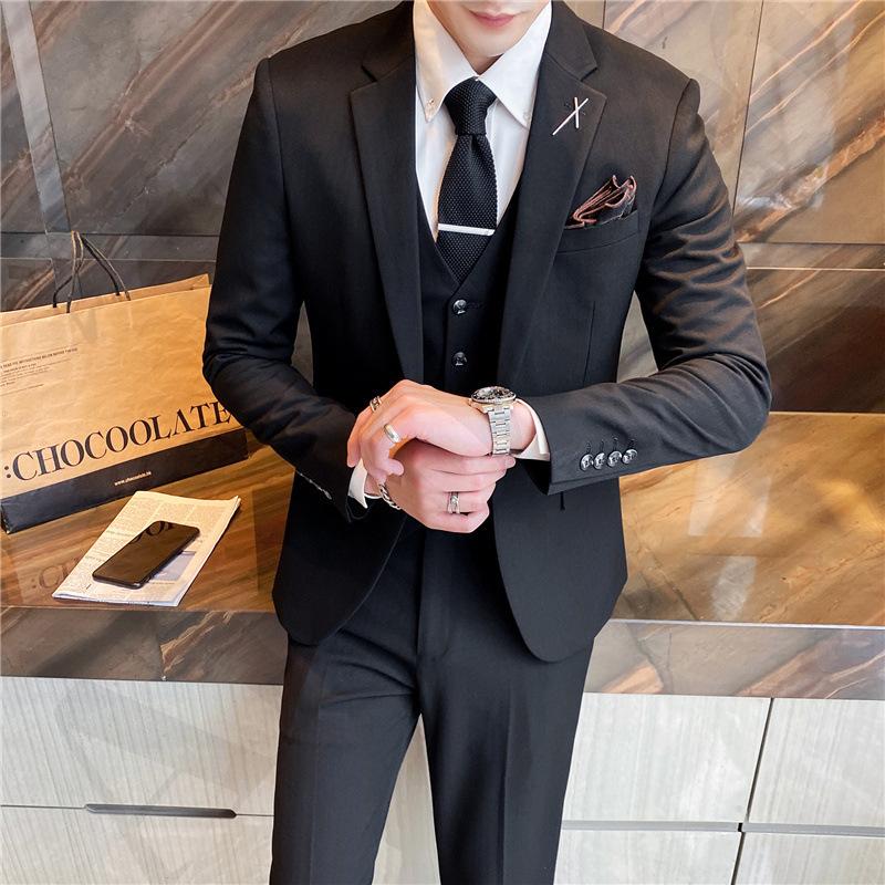 超歓迎】 スーツ 3点セット 上下 黒 ブラック ecousarecycling.com