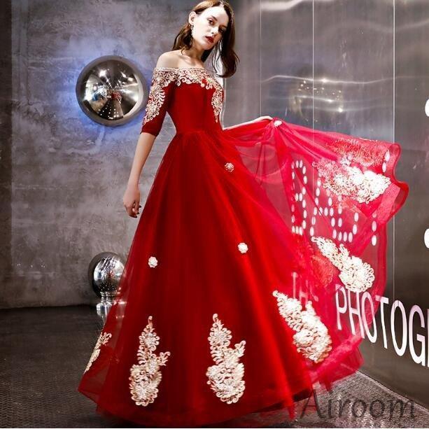 全商品オープニング価格 格安 ブライズメイド パーティードレス ショルダー 二次会 ブライダル カラードレス 花嫁ウェディングドレス 披露宴 演奏会 結婚式イブニングドレス スミレ Dprd Jatimprov Go Id