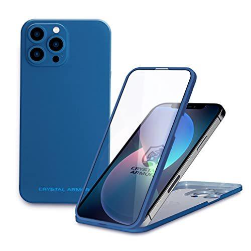 クリスタルアーマー iPhone 13 Pro Max ケース ガラスフィルム 液晶保護 一体型 全面保護 Ultra Light 360 NA